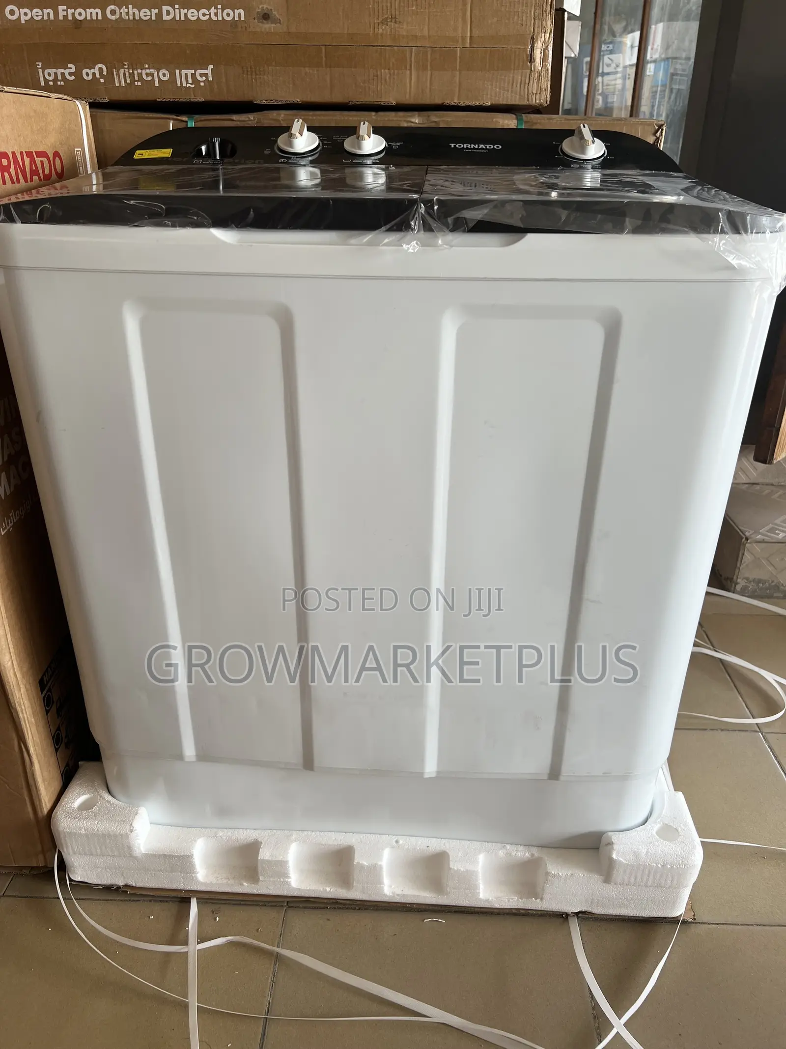 Tornado 13kg Twintub Washing Machine-TMH-Hs25c(Wk)