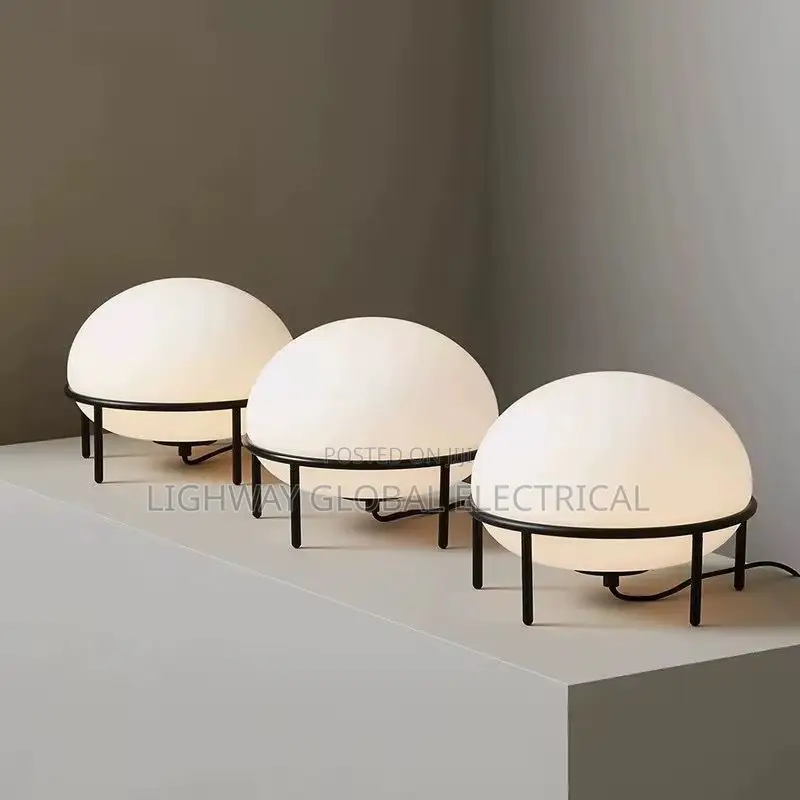 Designer Simple Modern Personalized Glass Living Room Desk Lamp