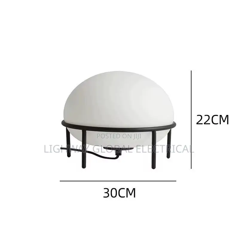 Designer Simple Modern Personalized Glass Living Room Desk Lamp