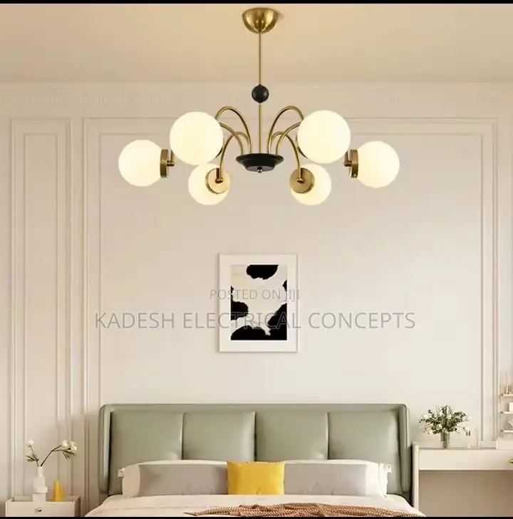 Modern Magic Bean Led Chandelier for Living Room Dining Kitchen