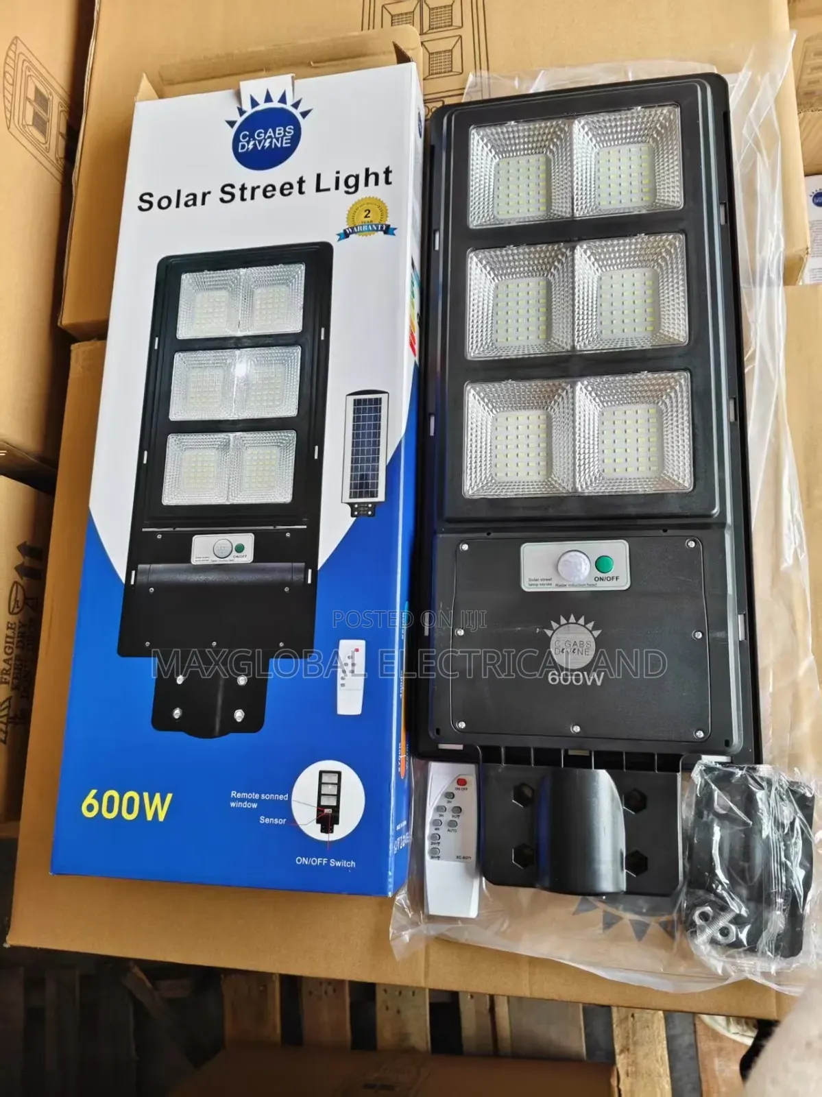 600w 6eyes Solar Street Light