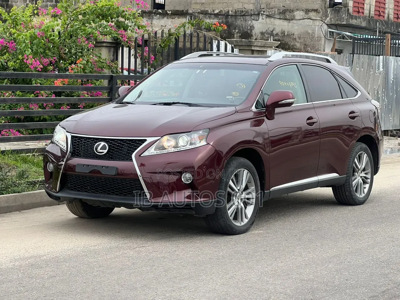 Lexus RX 2015 Burgundy