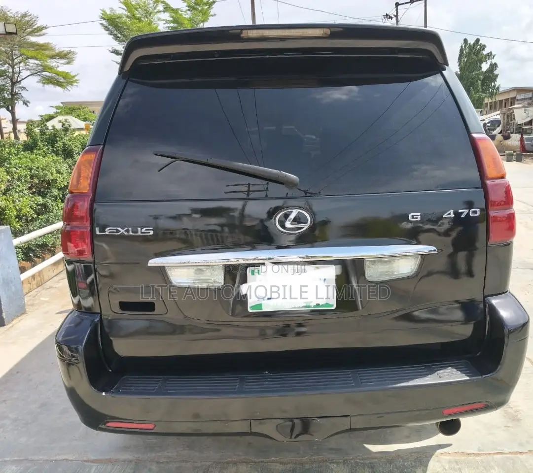 Lexus GX 470 Sport Utility 2005 Black
