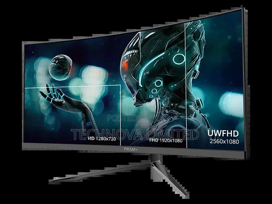 Prism+ X300 30" Curved Gaming Monitor, 21:9 Uwfhd 2560x1080 200hz, 1ms
