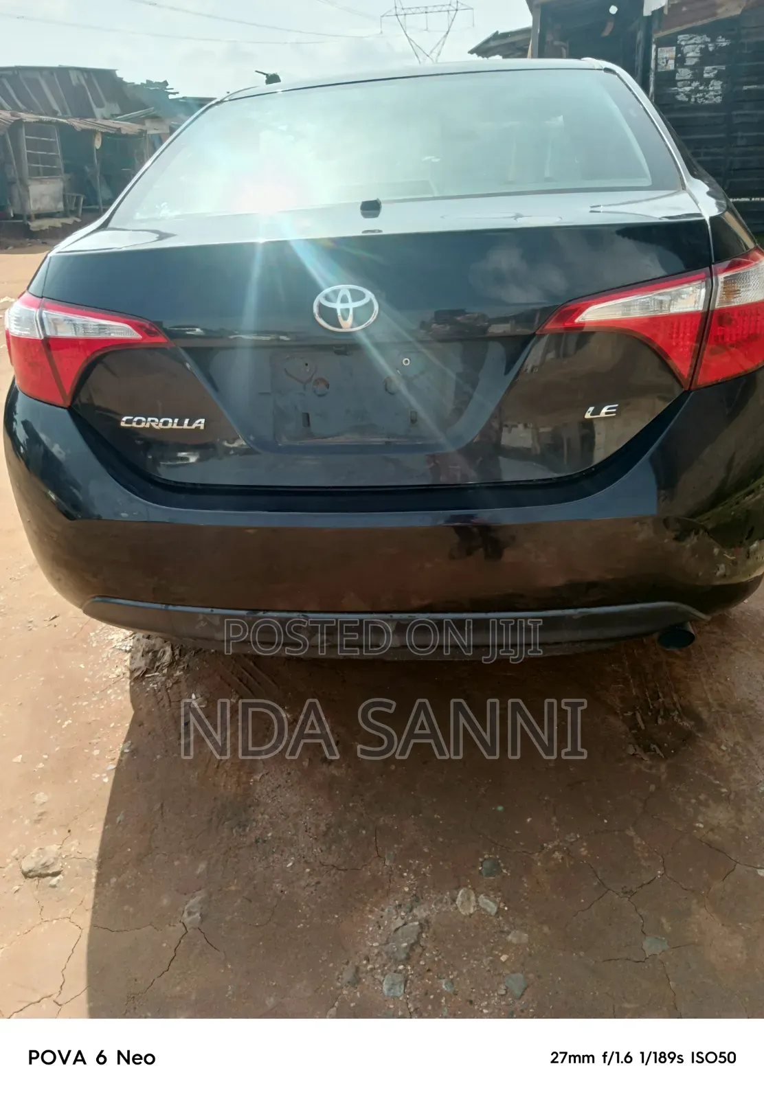 Toyota Corolla LE 4dr Sedan (1.8L 4cyl CVT) 2016 Black