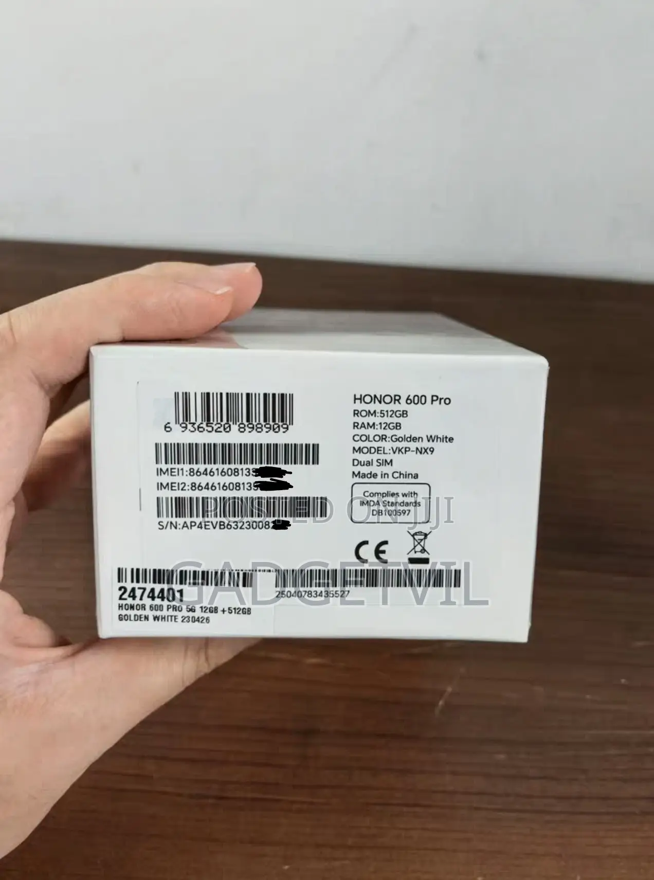 New Honor 600 Pro 512 GB