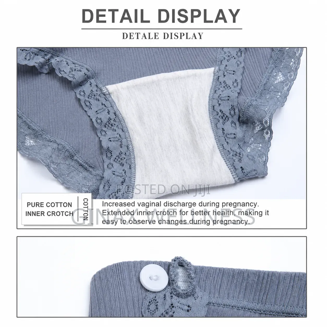 Belly-Support Maternity Underwear | High-Waist Maternity Panties