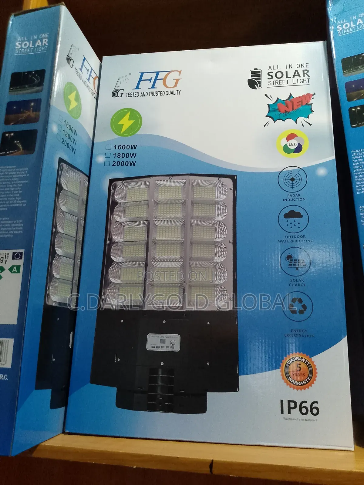 FFG Solar Street Light 18eye