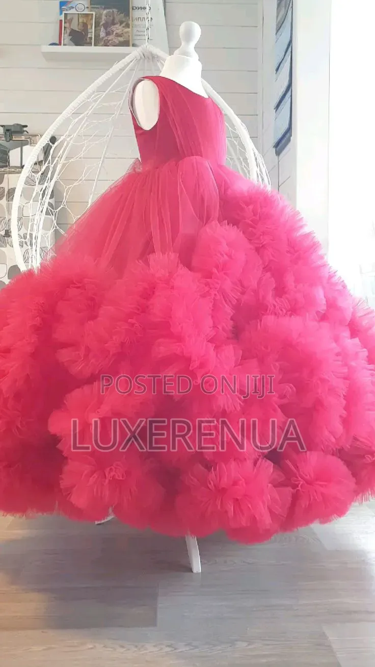 Pink Ball Dress for Birthday