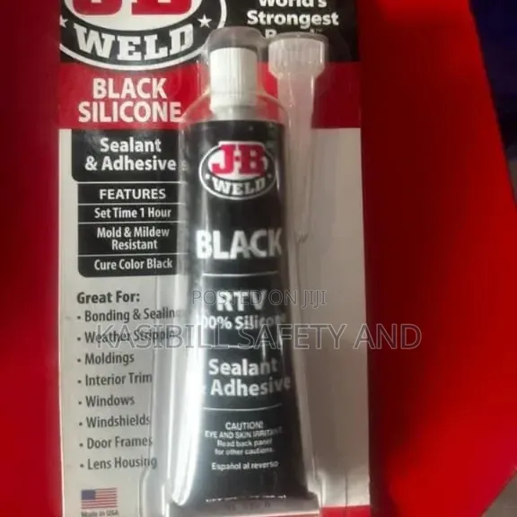 J-B Weld 31319 Black RTV Silicone Sealant and Adhesive