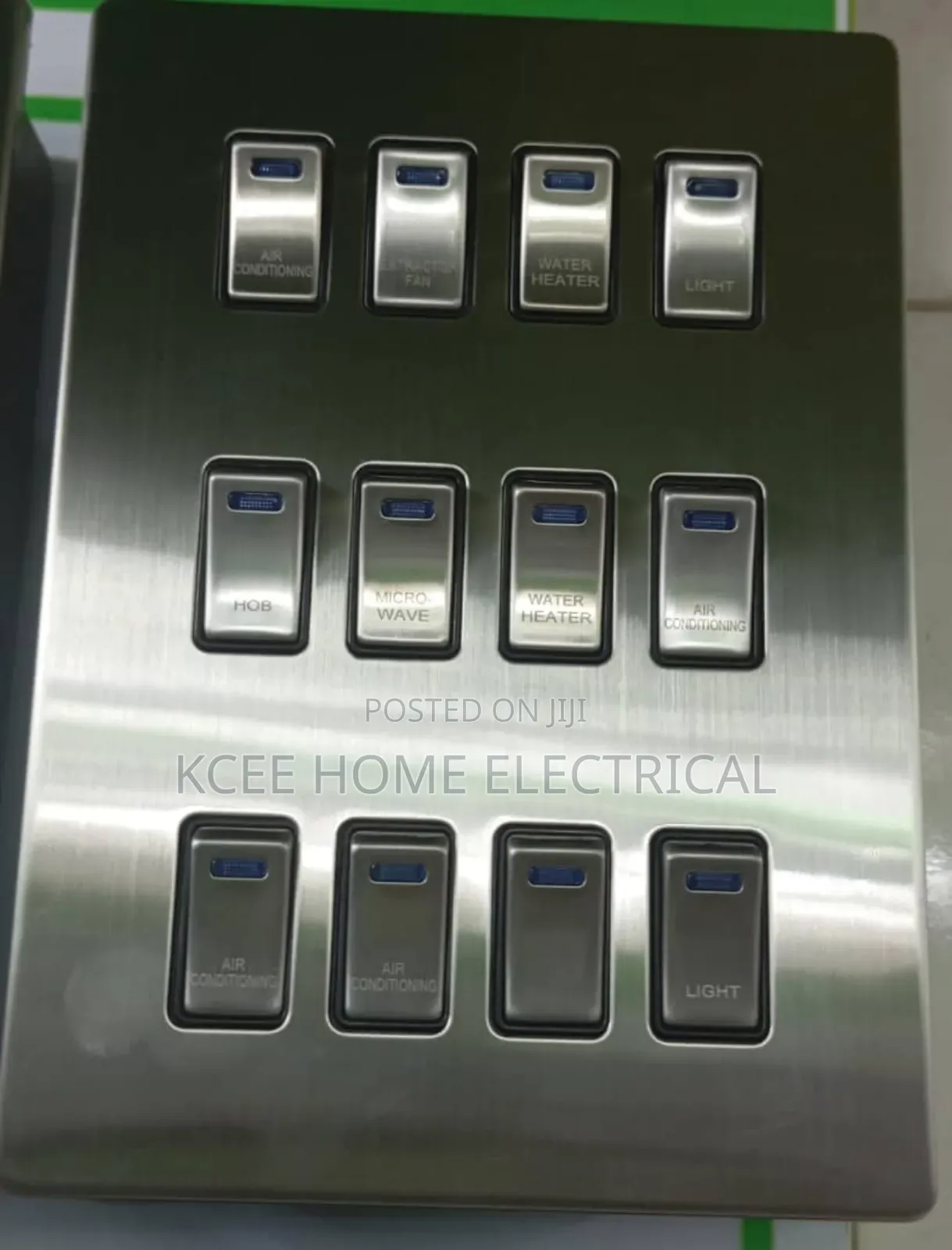 Gang Grid Switch With Indicator Light – Modular Electrical Wall Switch