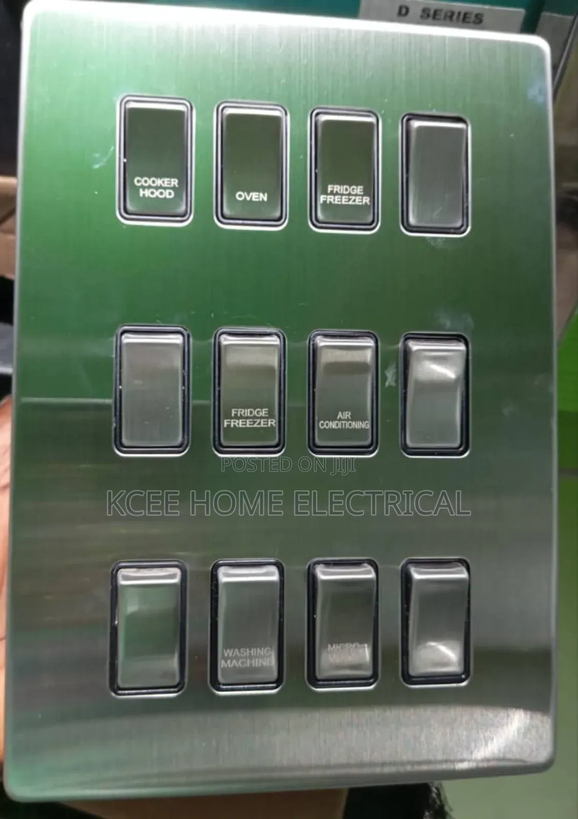 Gang Grid Switch With Indicator Light – Modular Electrical Wall Switch