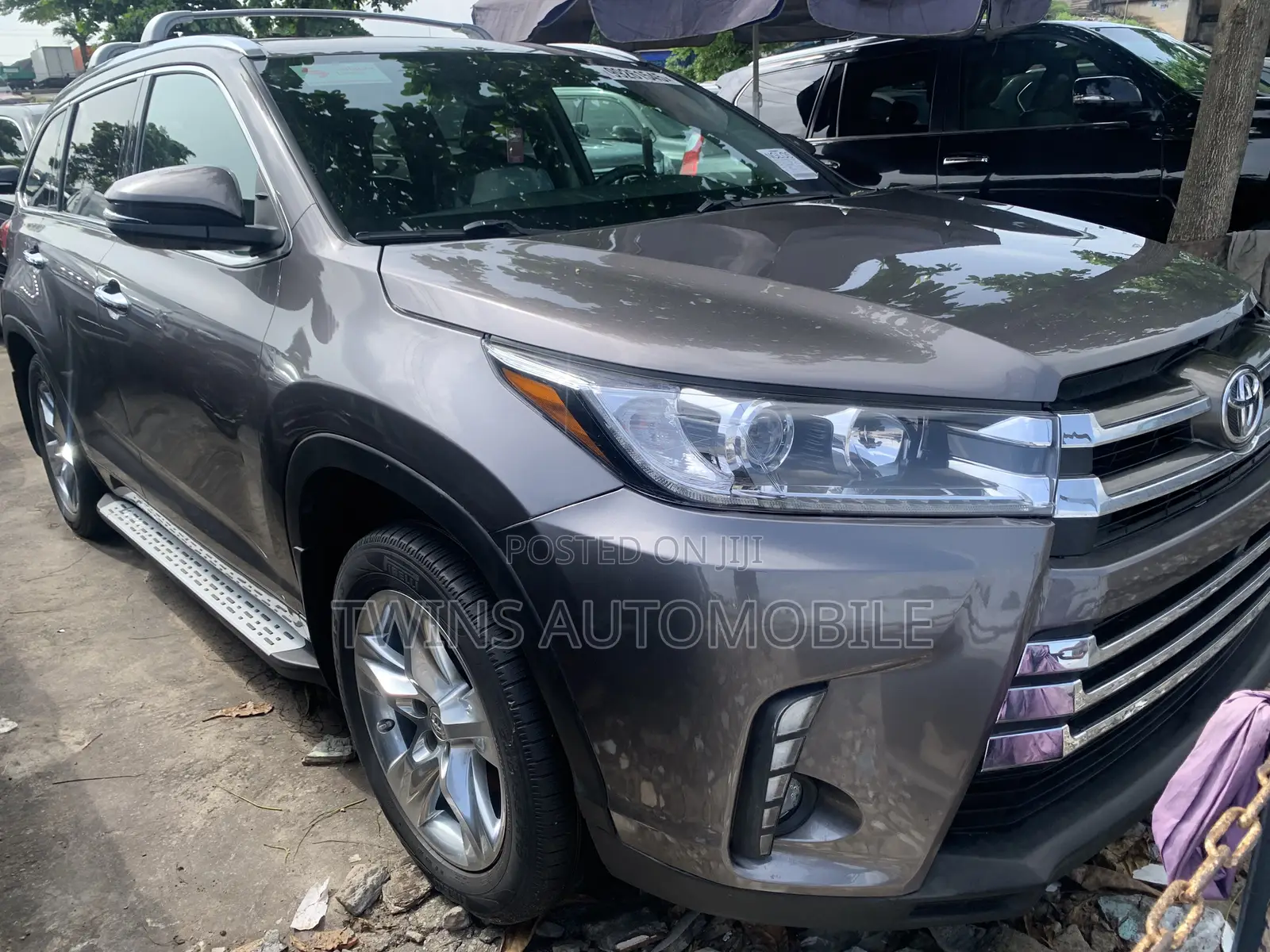 Toyota Highlander Limited V6 4x4 (3.5L 6cyl 6A) 2016 Gray