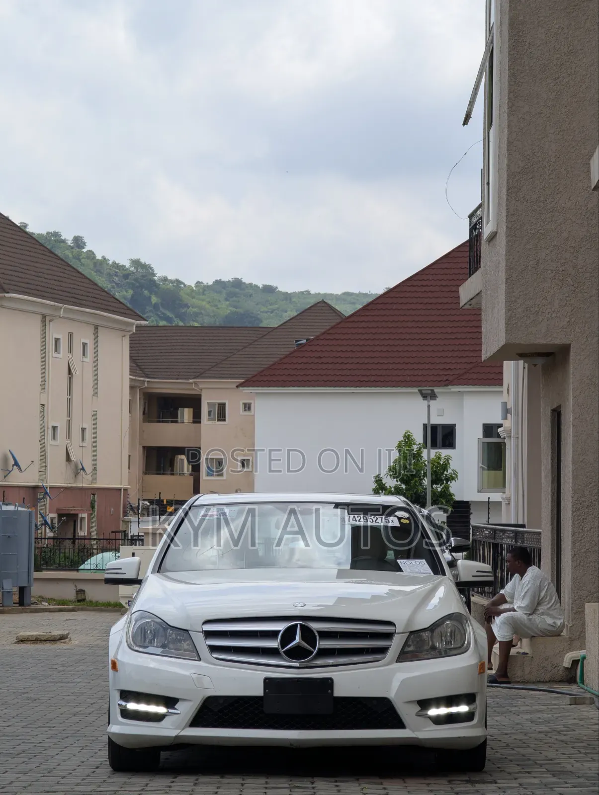 Mercedes-Benz C300 Luxury 4Matic Sedan AWD (3.0L 6cyl 7A) 2012 White