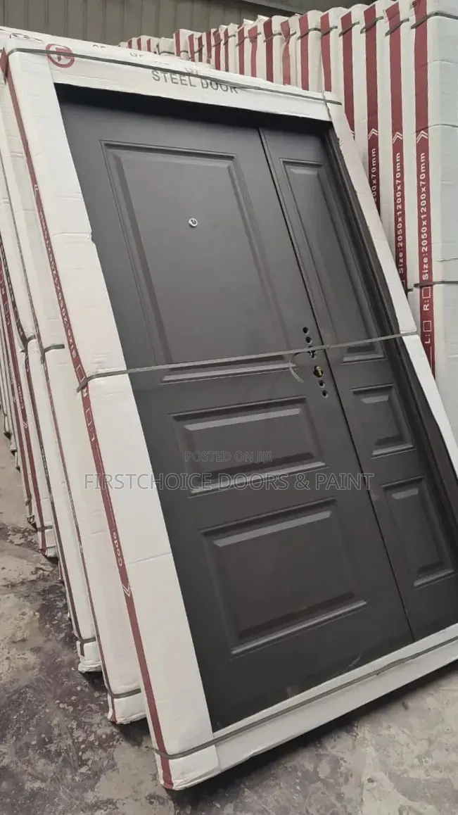 4ft 3 Panel Steel Door