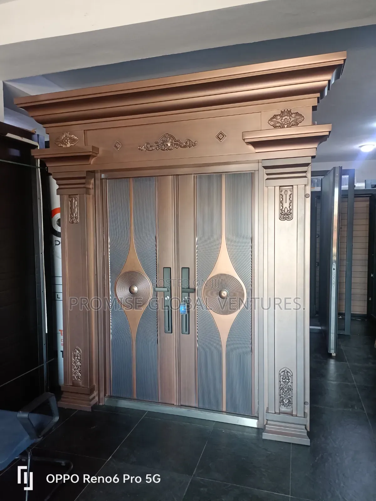 Copper Arc Door