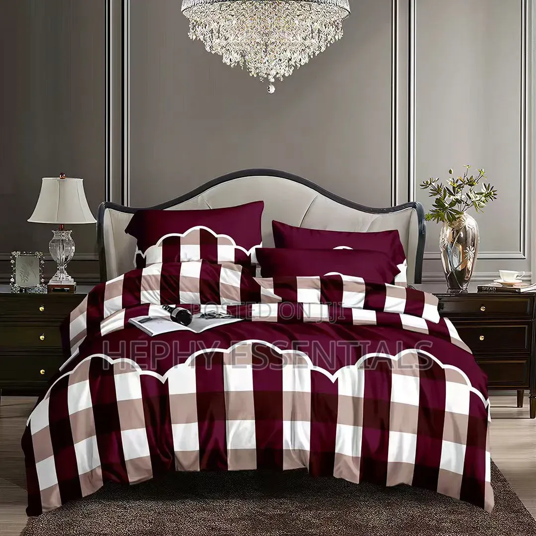 Luxury Bedding Set Bedsheets+ Pillowcase+ Duvet Set