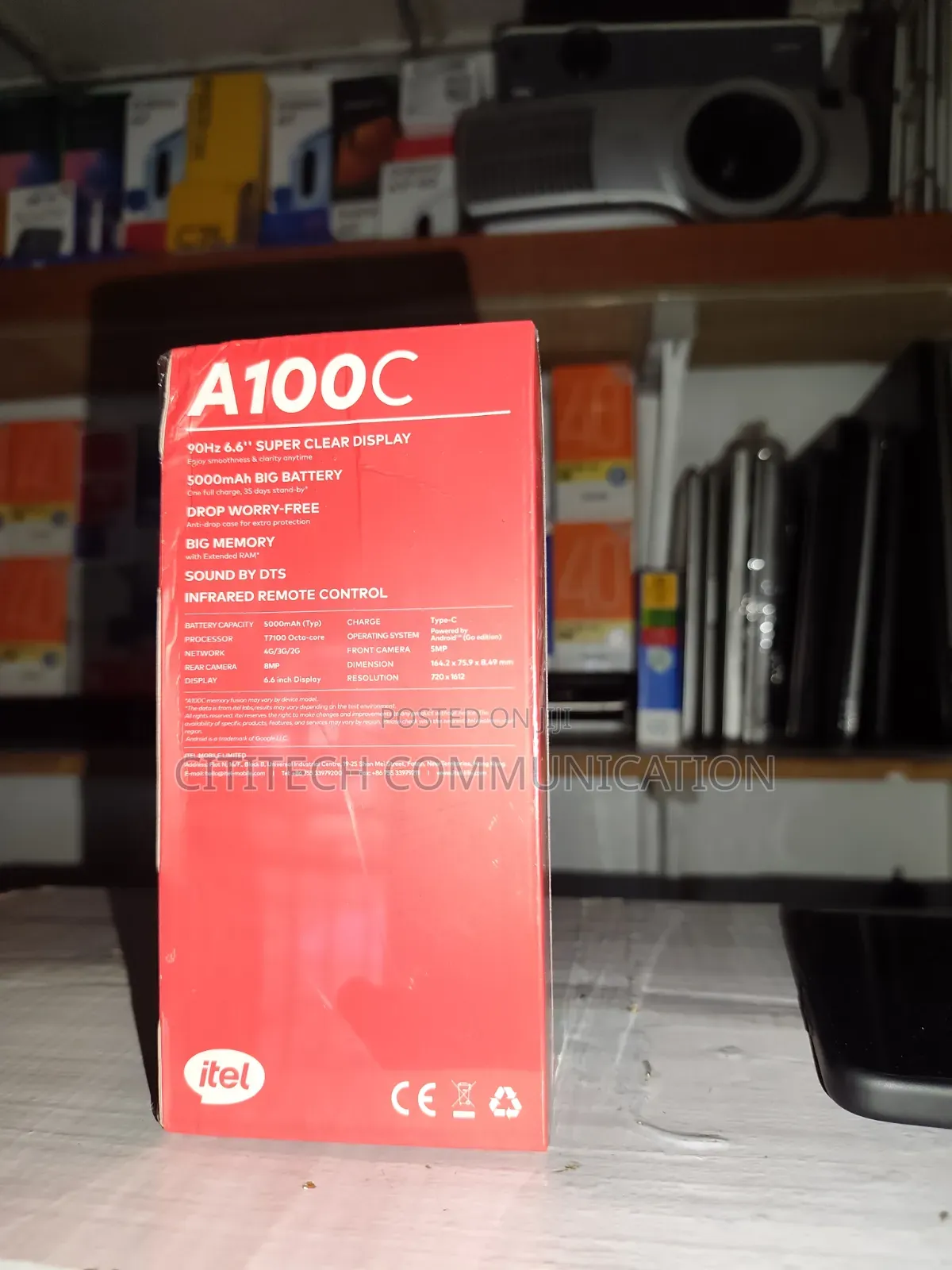 New Itel A100C 128 GB