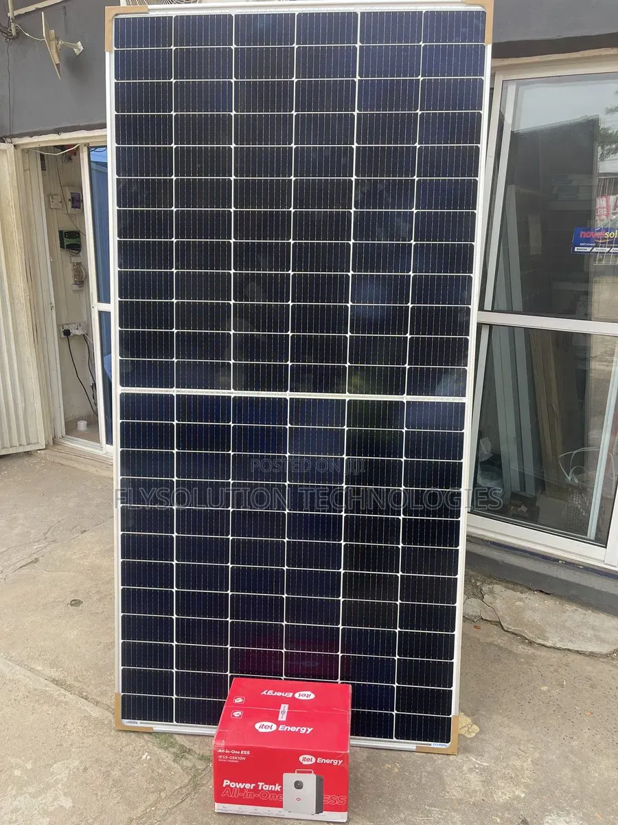 Itel 500w Solar Generator 1000wh Lithium Battery With Itel 450w Panel