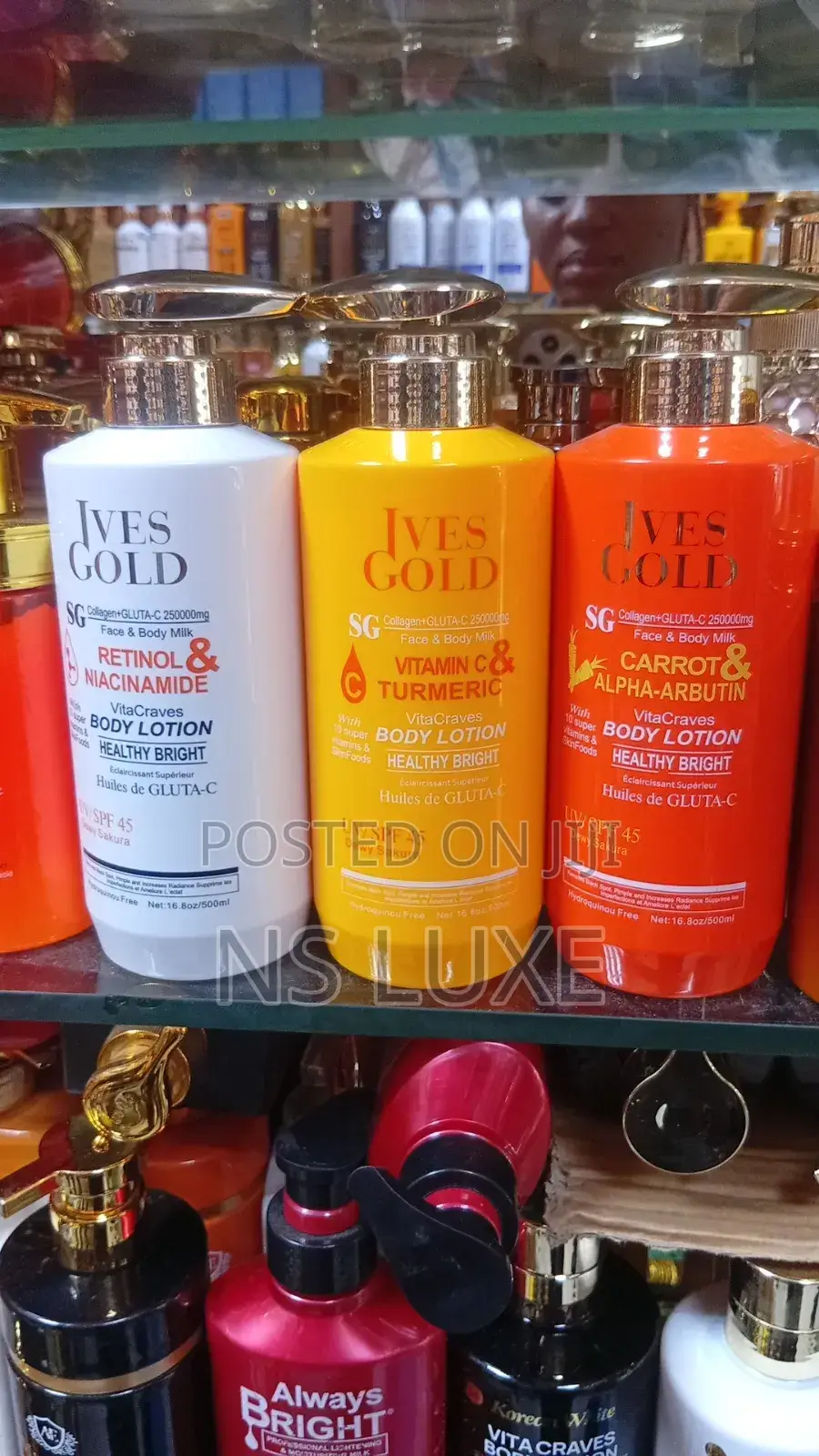Ives Gold Body Lotion