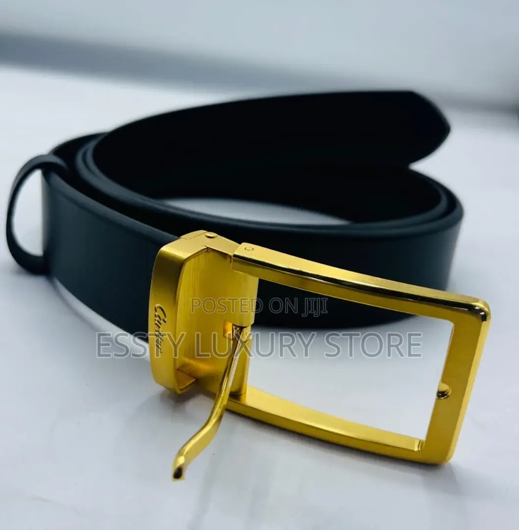 High Quality Luxury Cartier Leather Belt