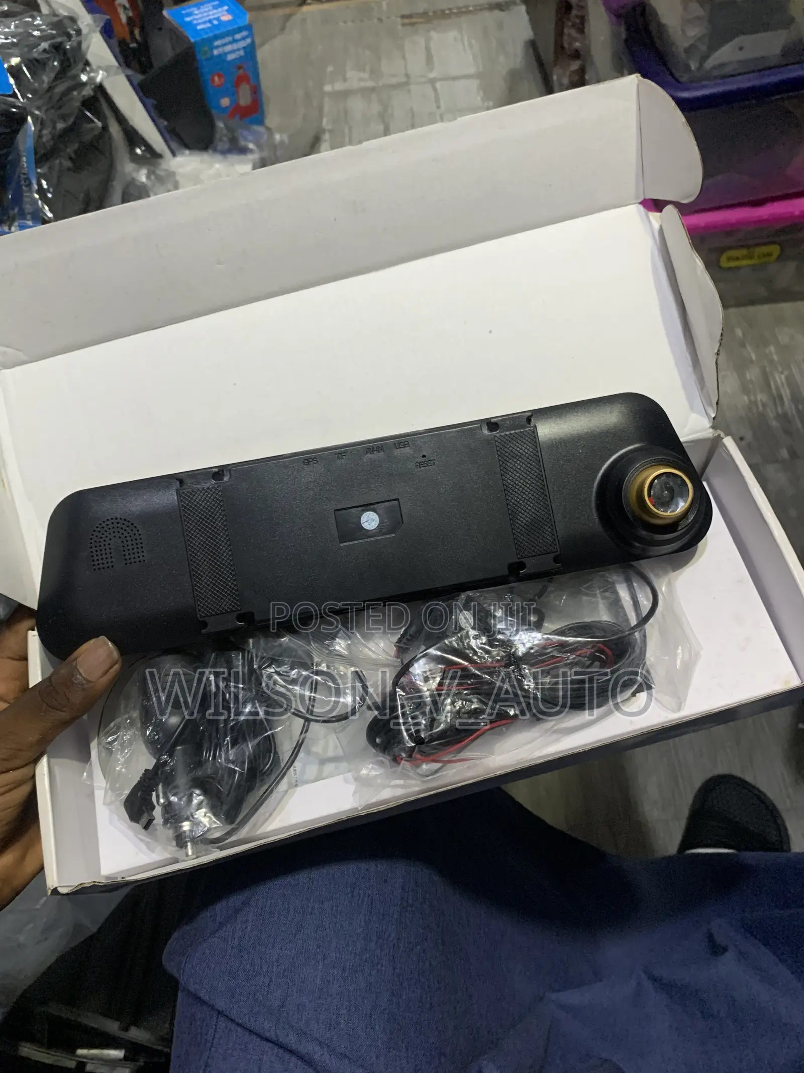 Full Hd 1080p Car Rearview Mirror Dash Cam - Vehicle Blackbox DVR