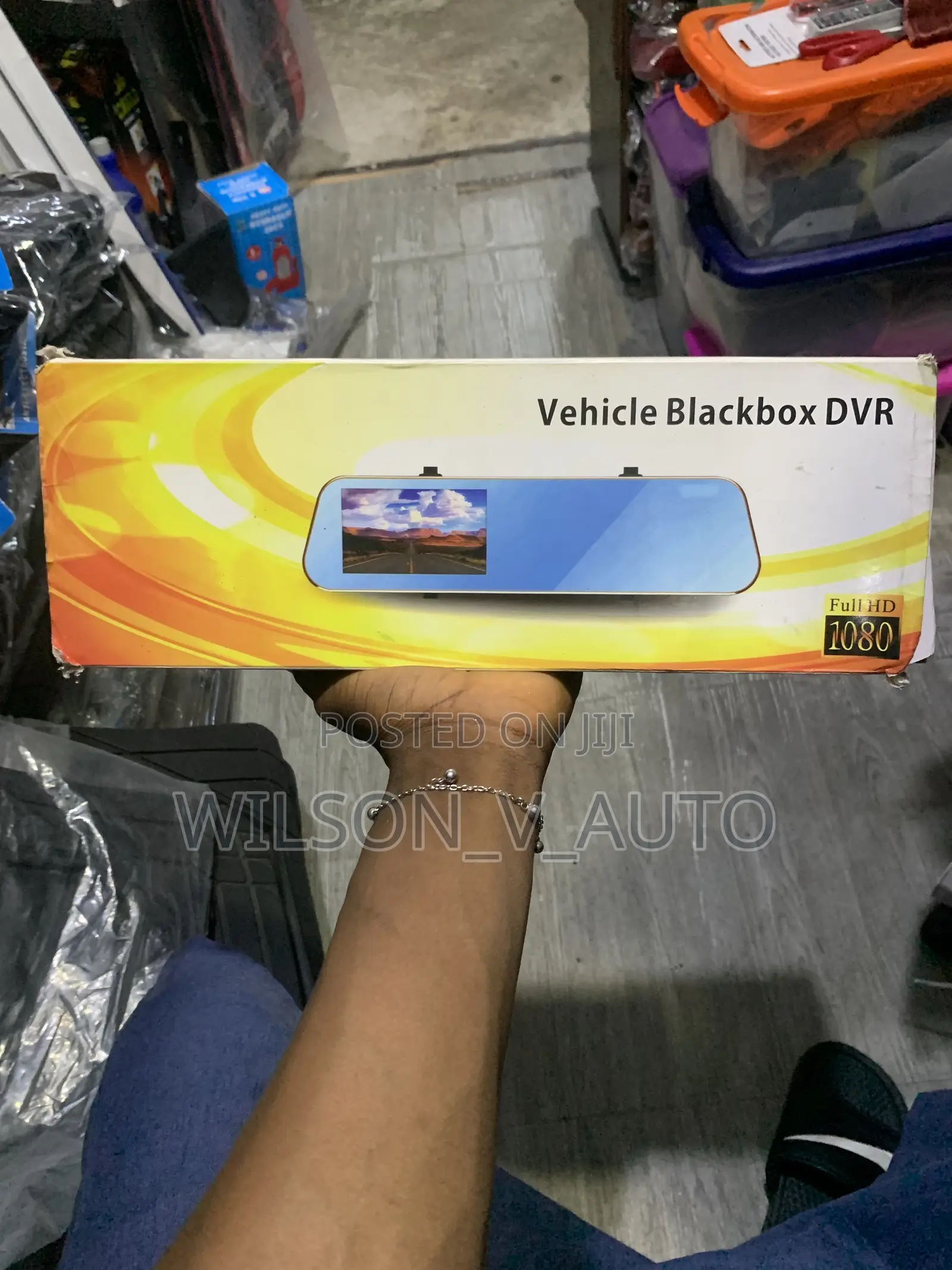 Full Hd 1080p Car Rearview Mirror Dash Cam - Vehicle Blackbox DVR
