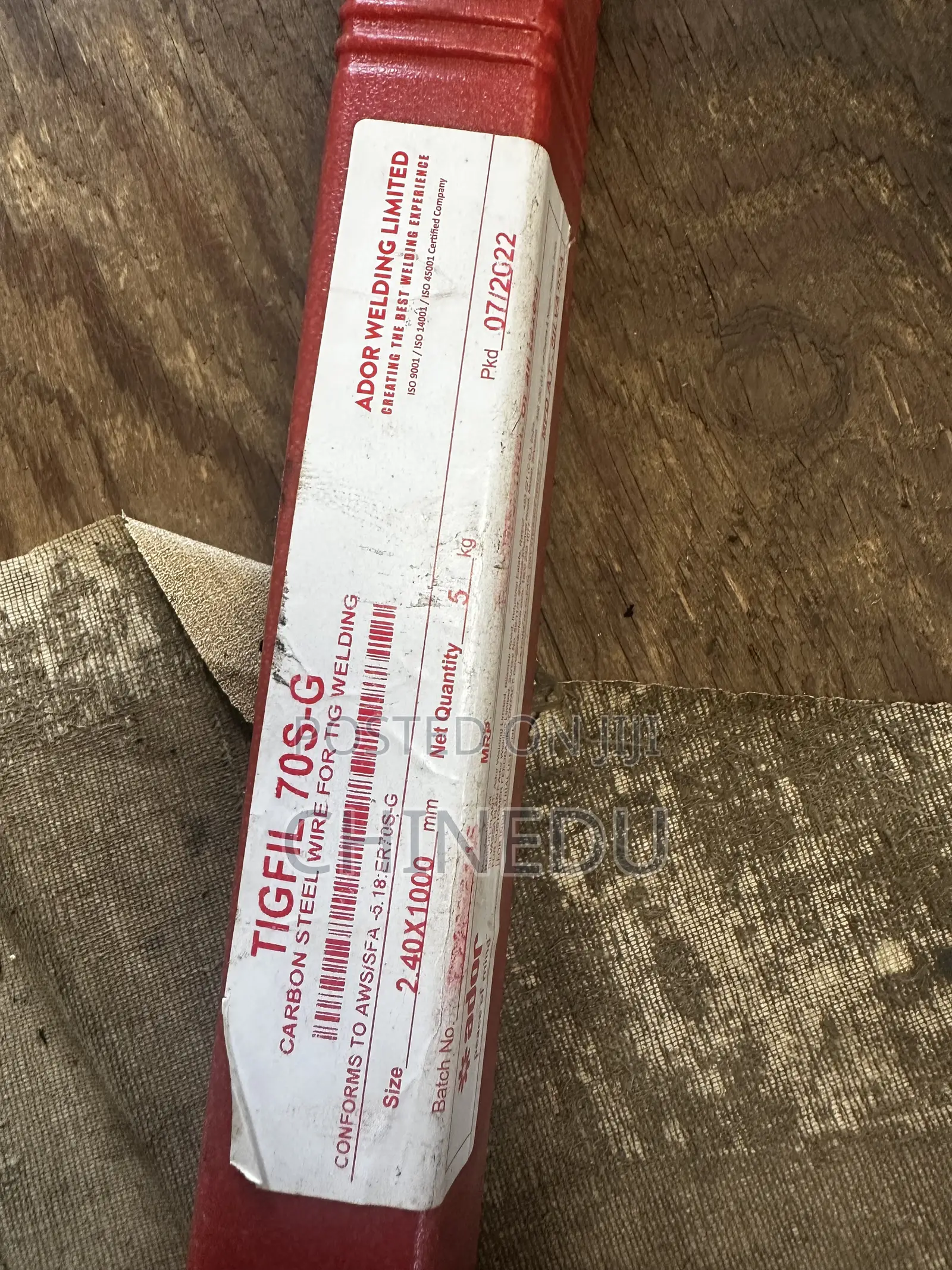 Filler Wire 2.4mm 70s-G Tig