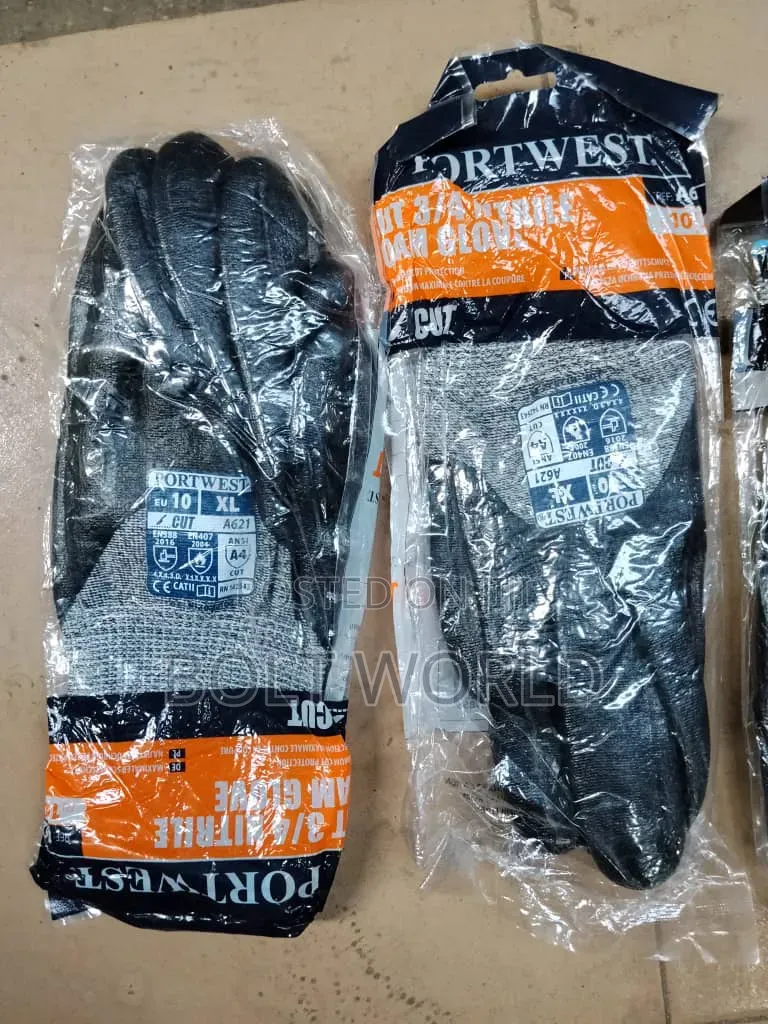 Portwest Anti Impact Resistant Glove Nitrile