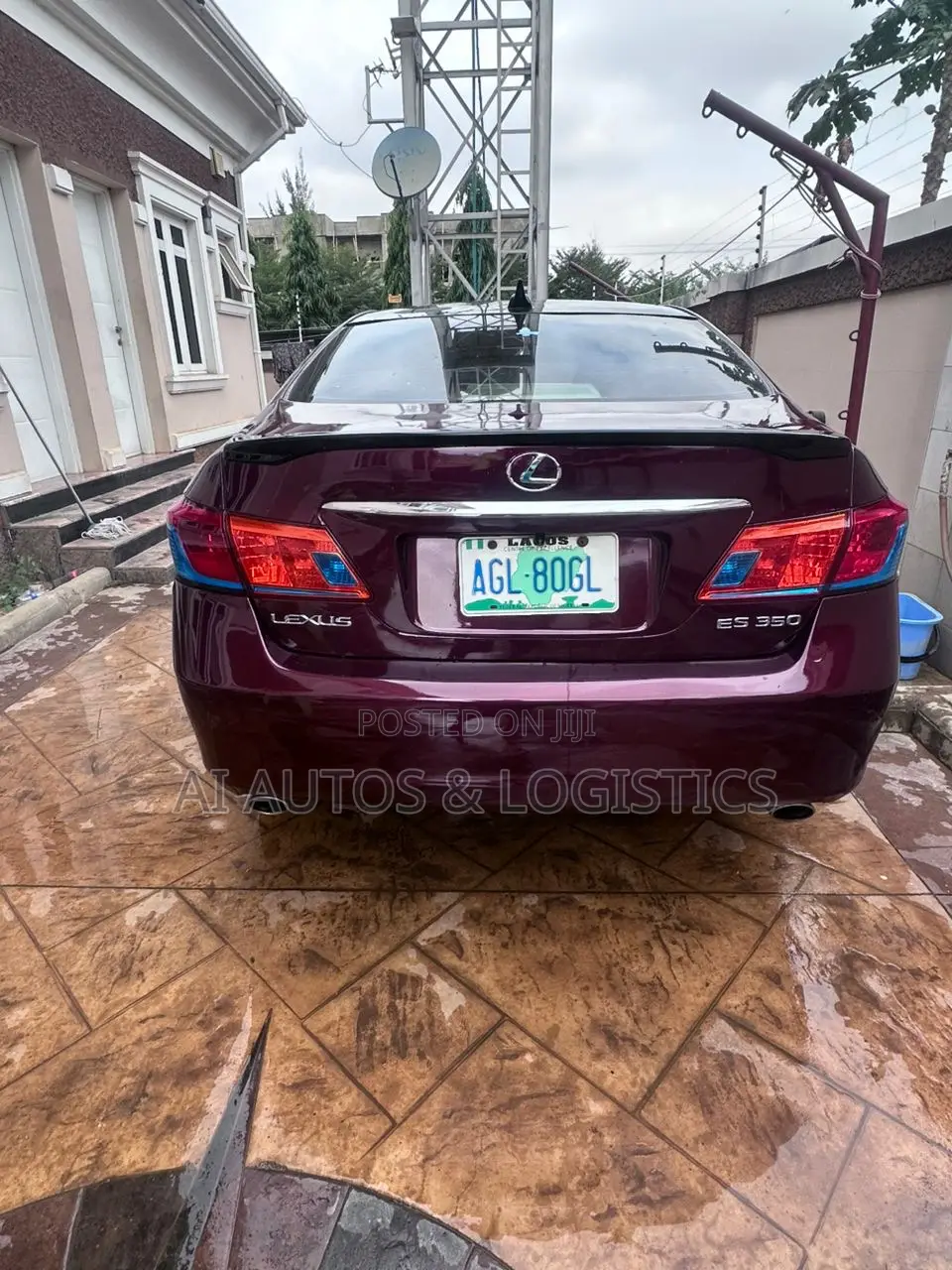 Lexus ES 350 2009 Maroon