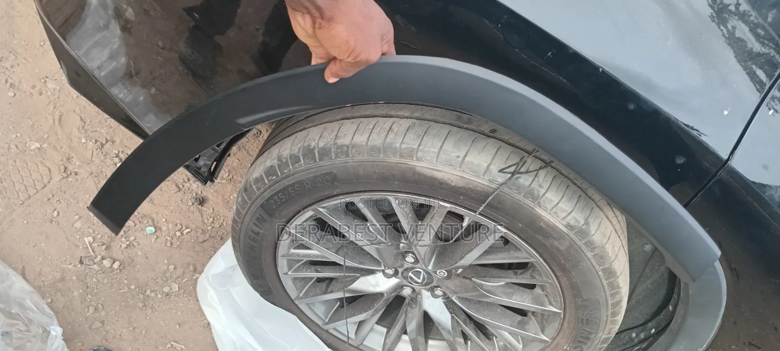 Fender and Doors Pads Lexus Rx350 (2019-2020)