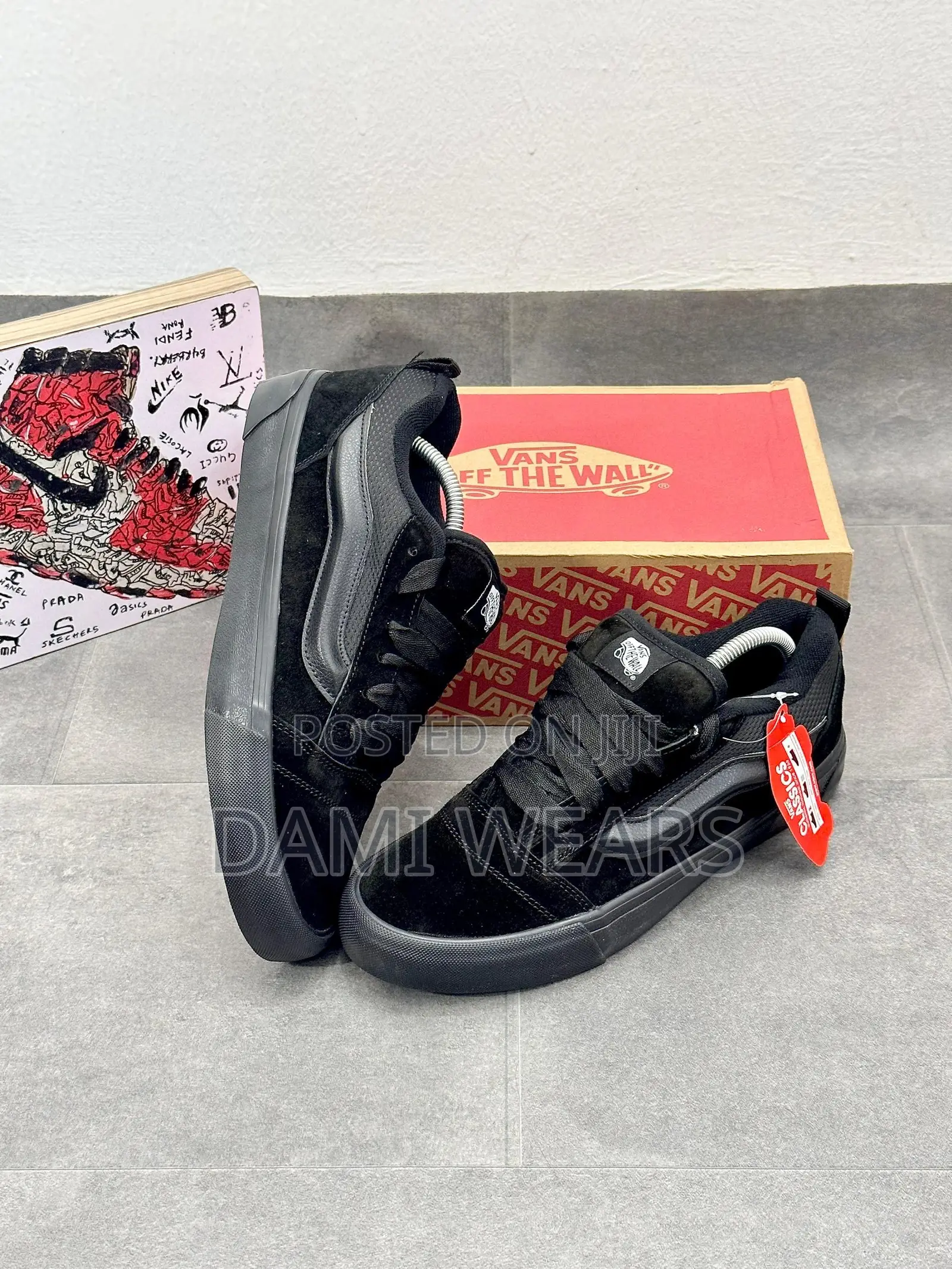 Vans Knu Skool All Black