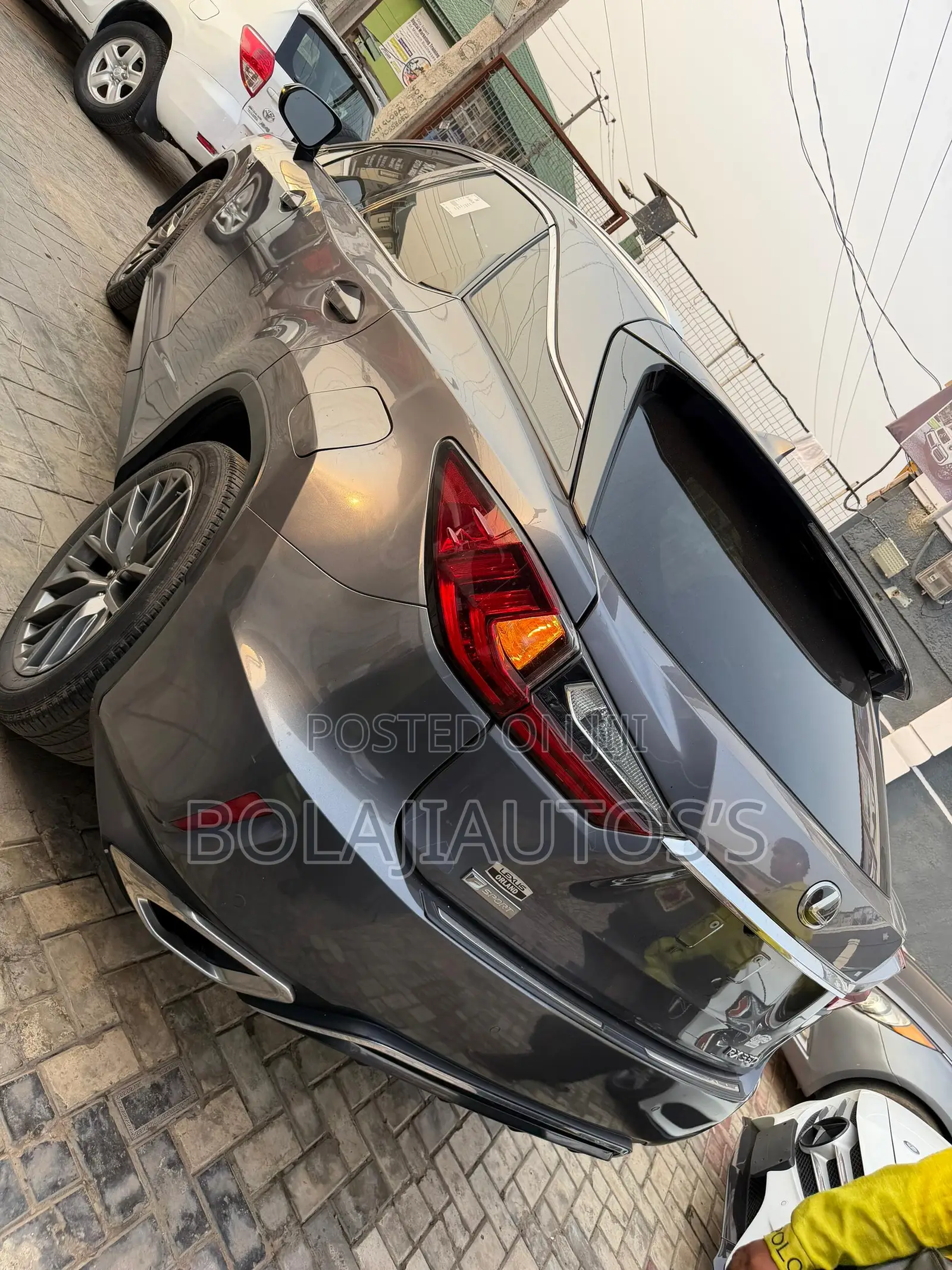 Lexus RX 350 F Sport AWD 2017 Gray