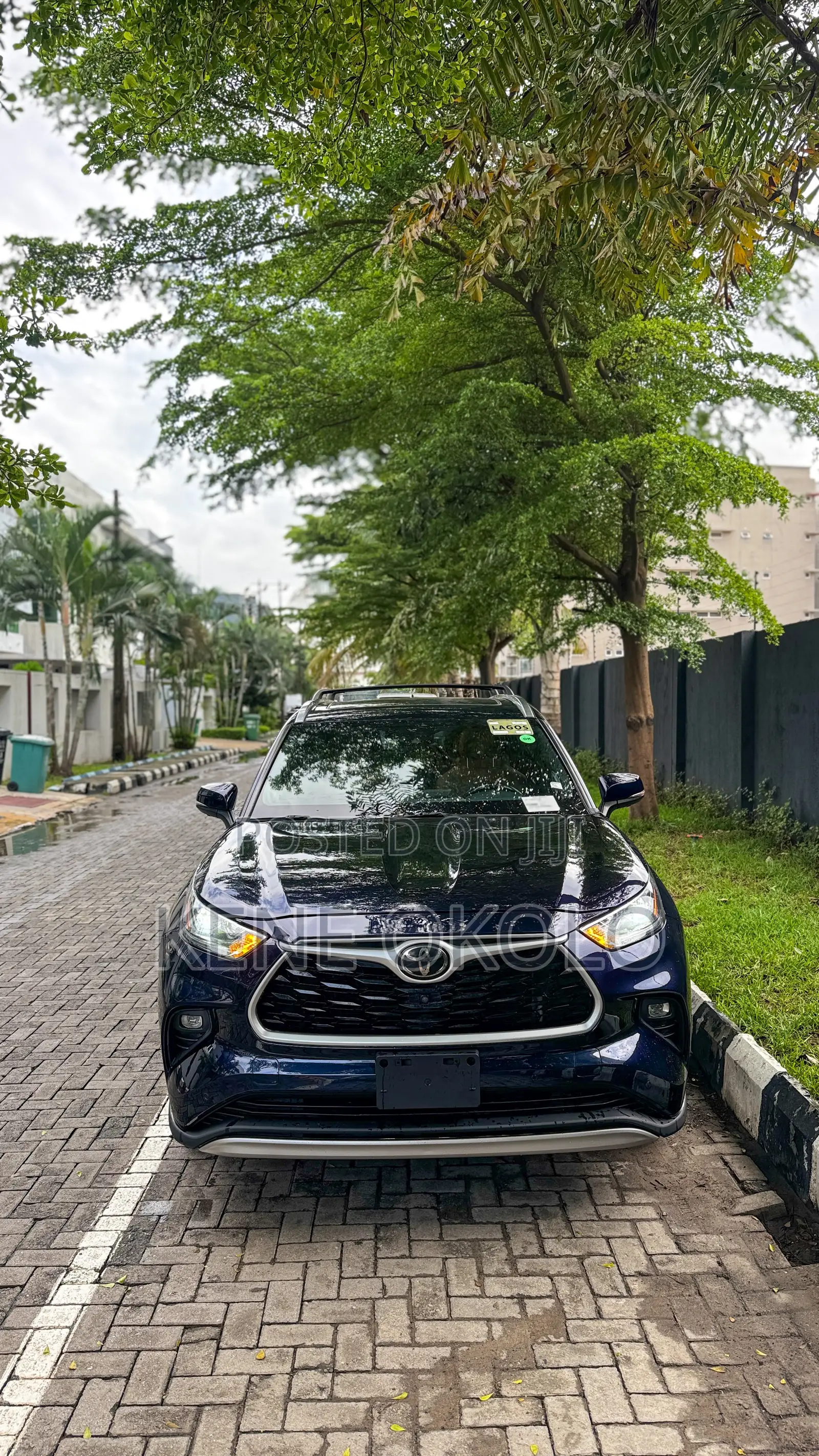 Toyota Highlander Platinum 2021 Blue