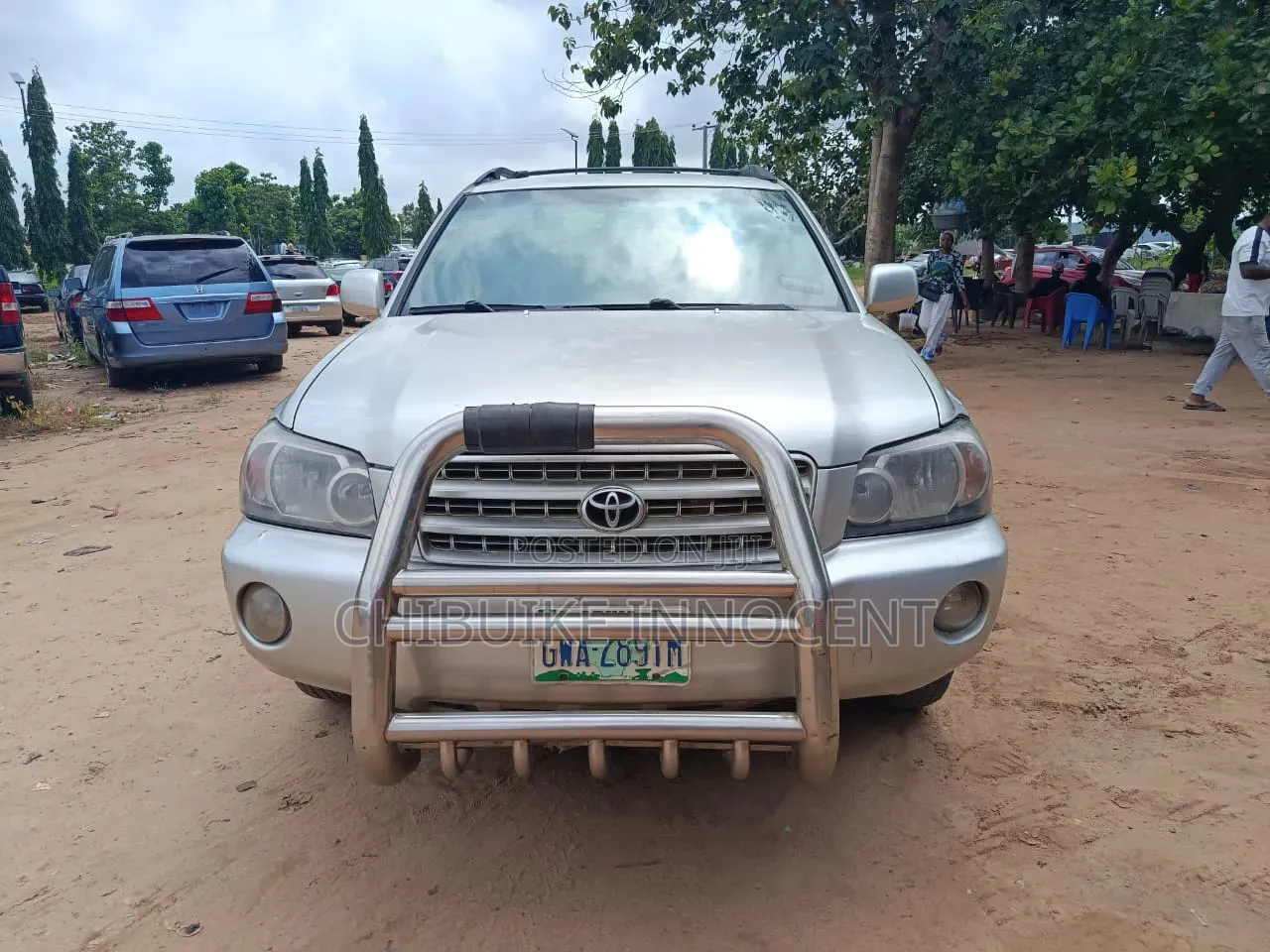 Toyota Highlander 2002 Silver