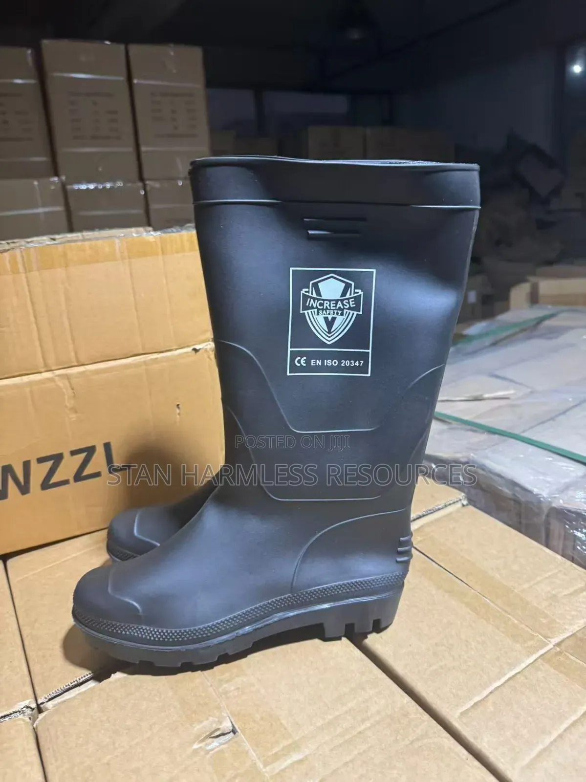 Safety And Non Safety Rain Boot