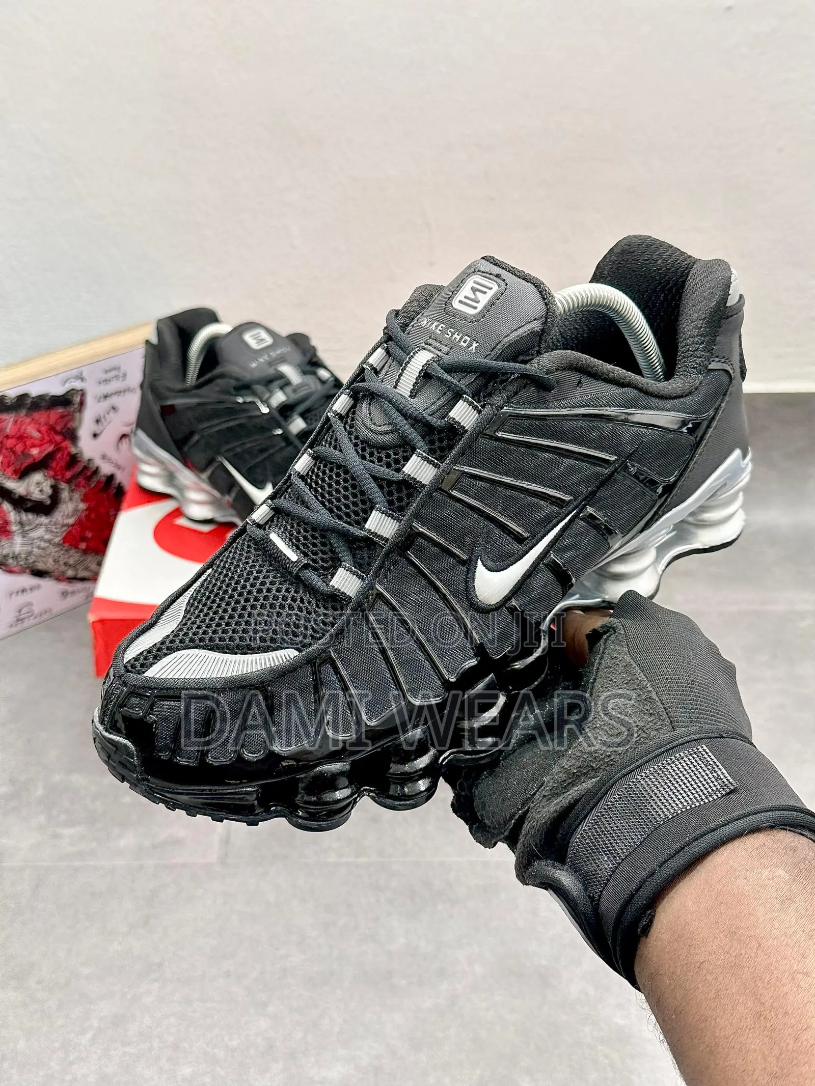 Nike Shox Tl Black/Sliver