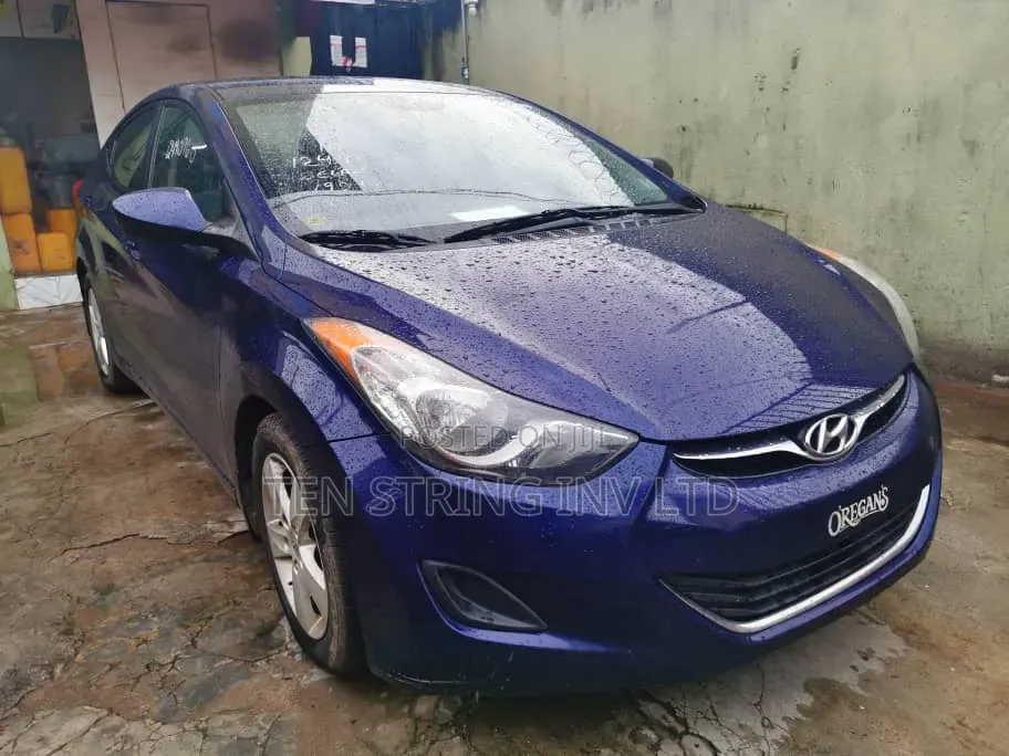 Hyundai Elantra GLS Automatic 2012 Blue
