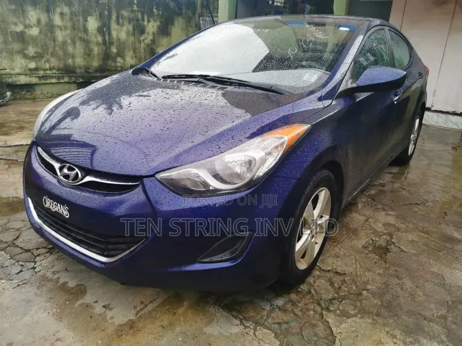 Hyundai Elantra GLS Automatic 2012 Blue