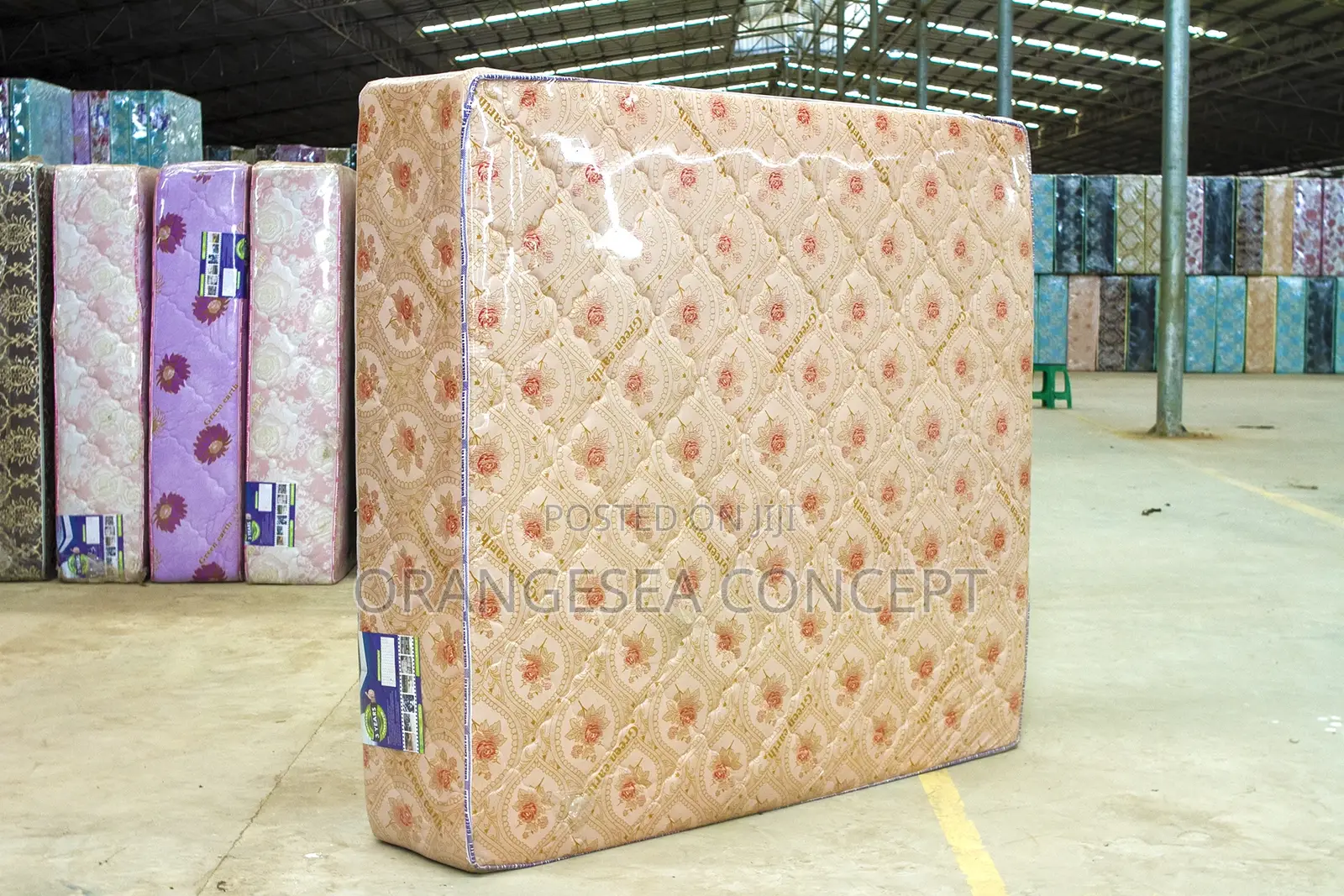6x7x18 Semi Orthopaedic Mattress (Payment on Delivery Within Lagos)