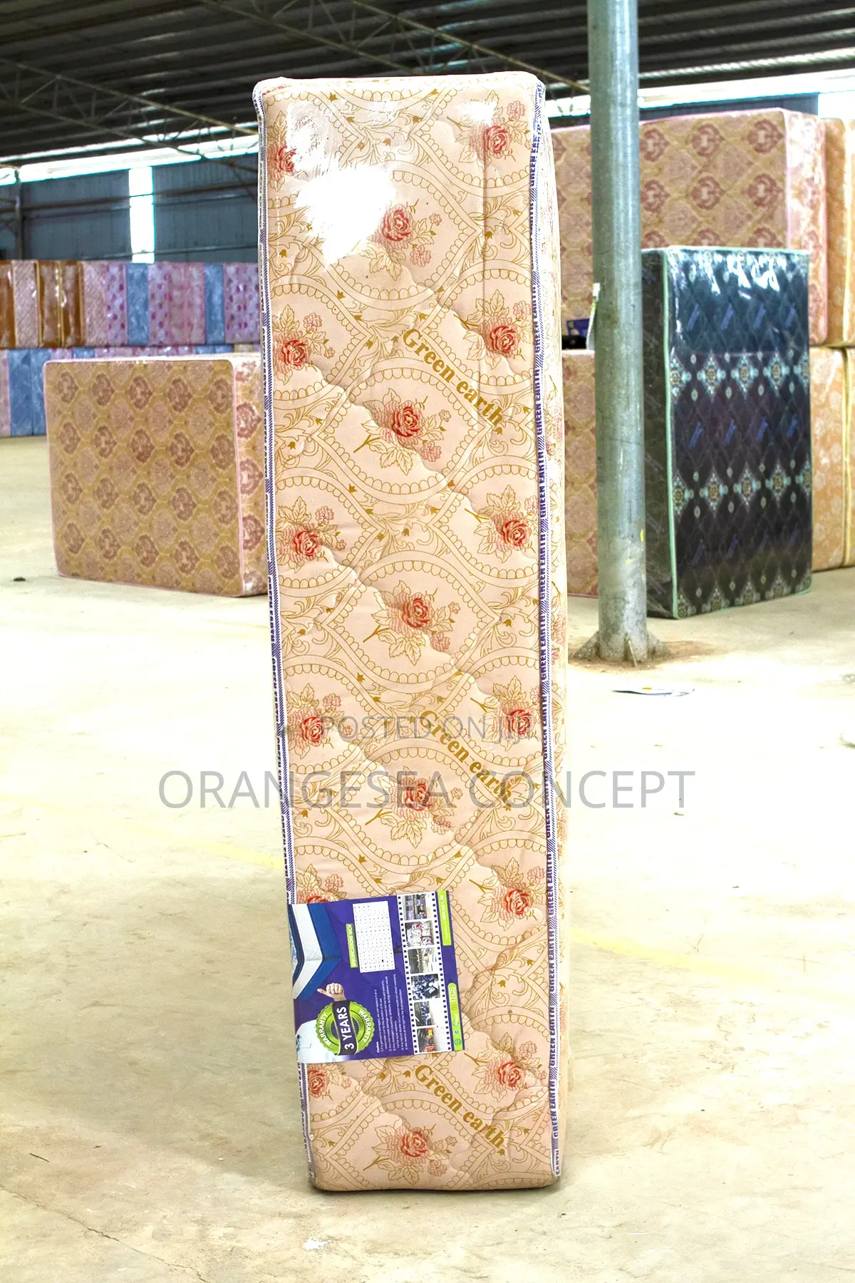 6x7x18 Semi Orthopaedic Mattress (Payment on Delivery Within Lagos)