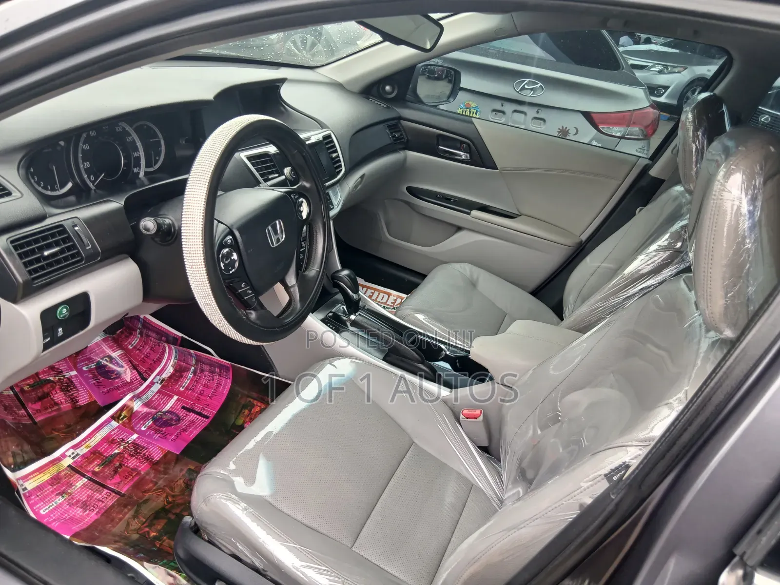 Honda Accord EX-L V-6 4dr Sedan FWD (3.5L 6cyl 6A) 2013 Gray