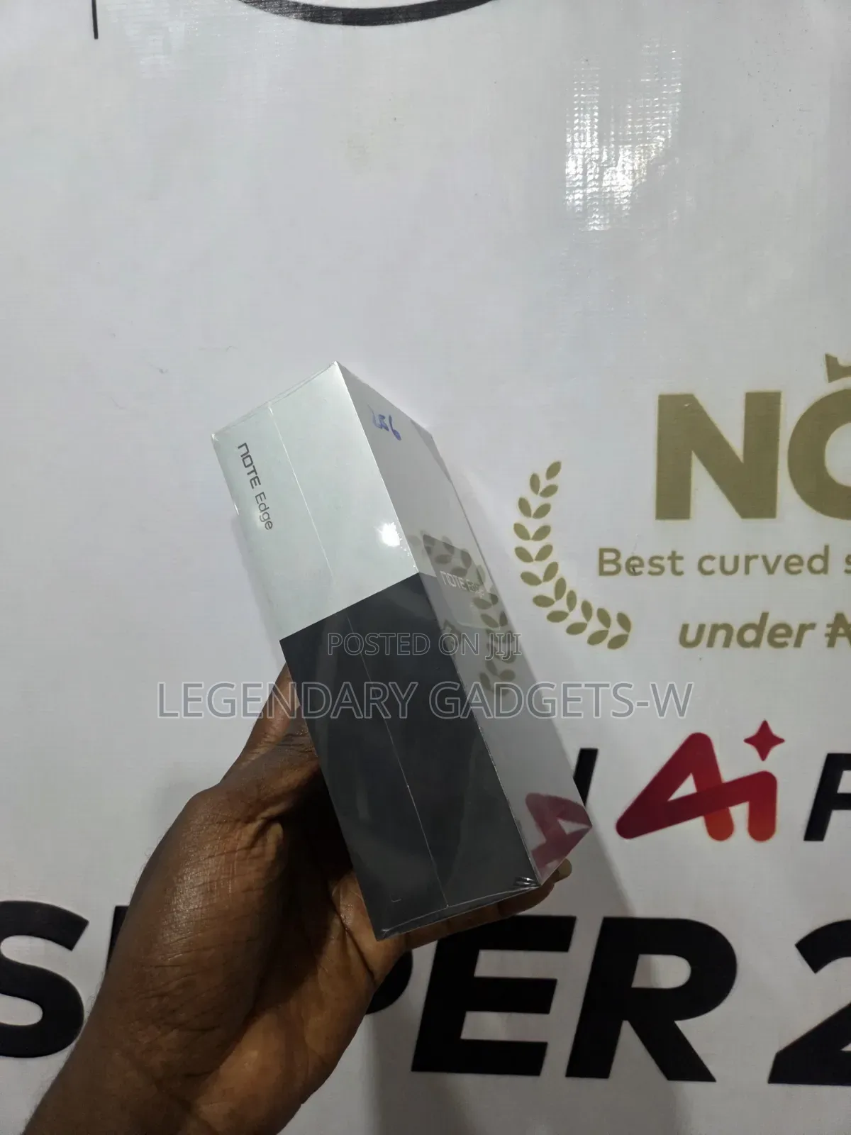 New Infinix Note Edge 256 GB Black