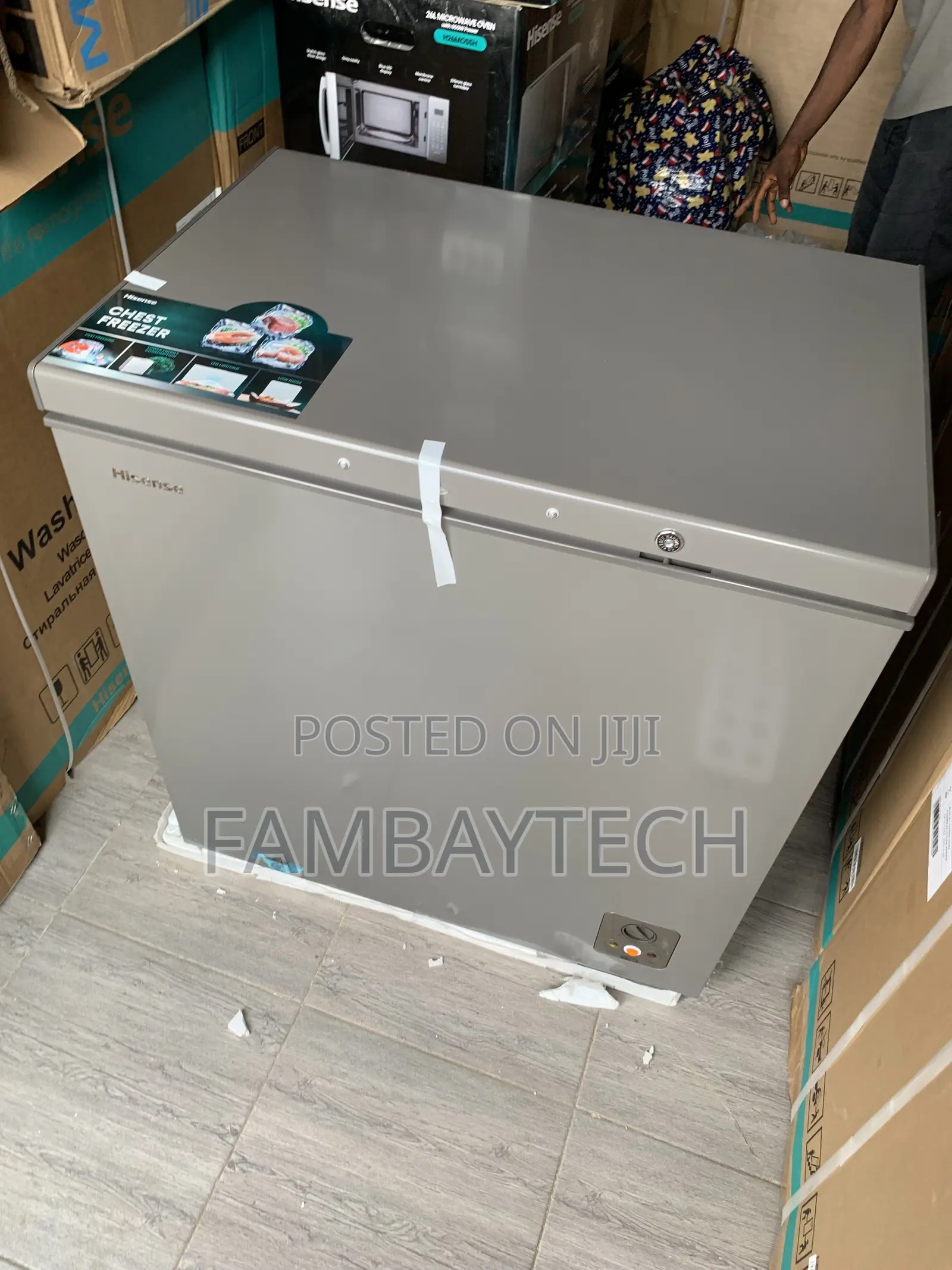 Fast Freezing Hisense 198l Chest Freezer