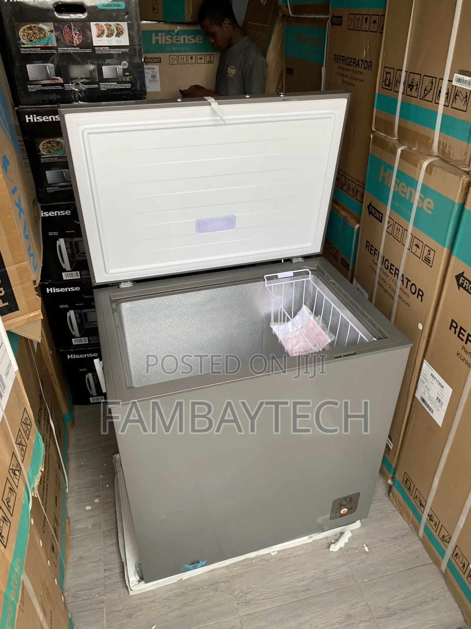 Fast Freezing Hisense 198l Chest Freezer