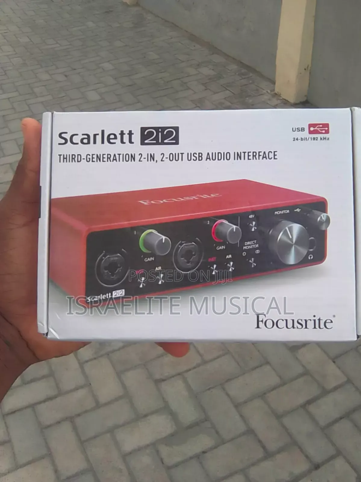Focusrite Scarlet 2i2 Sound Card 3rd Generation