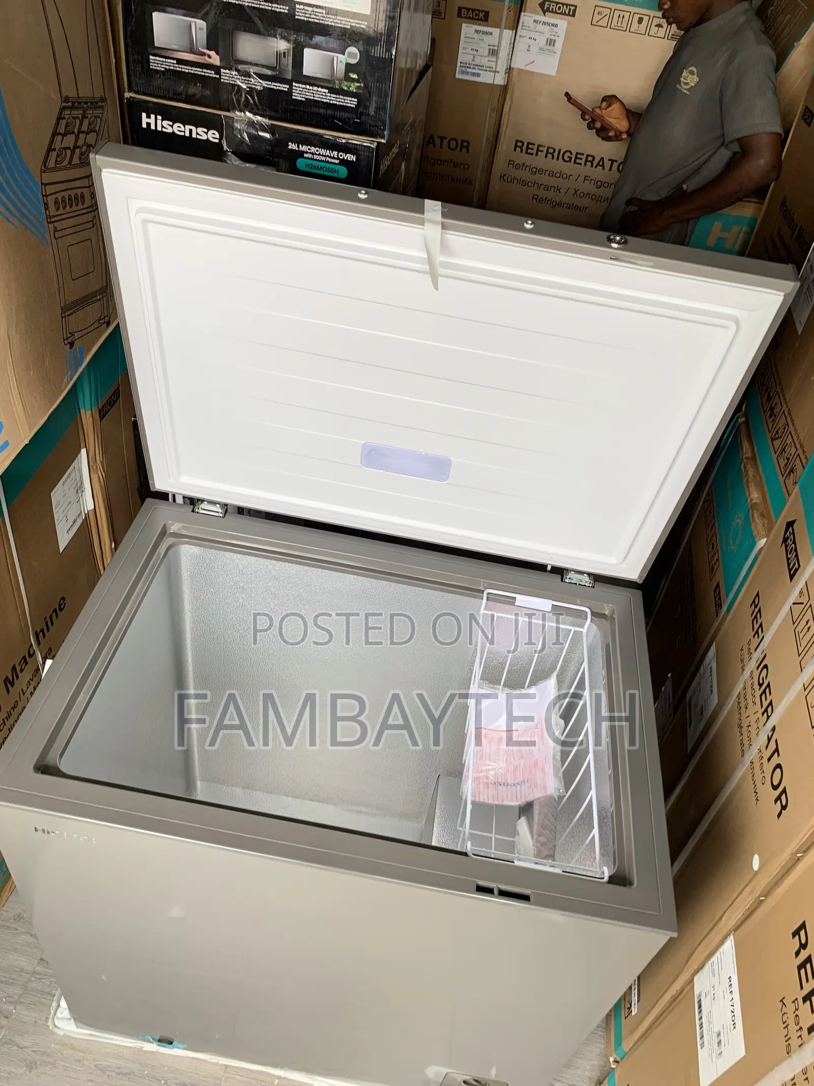 Fast Cooling Hisense 260sh Chest Freezer