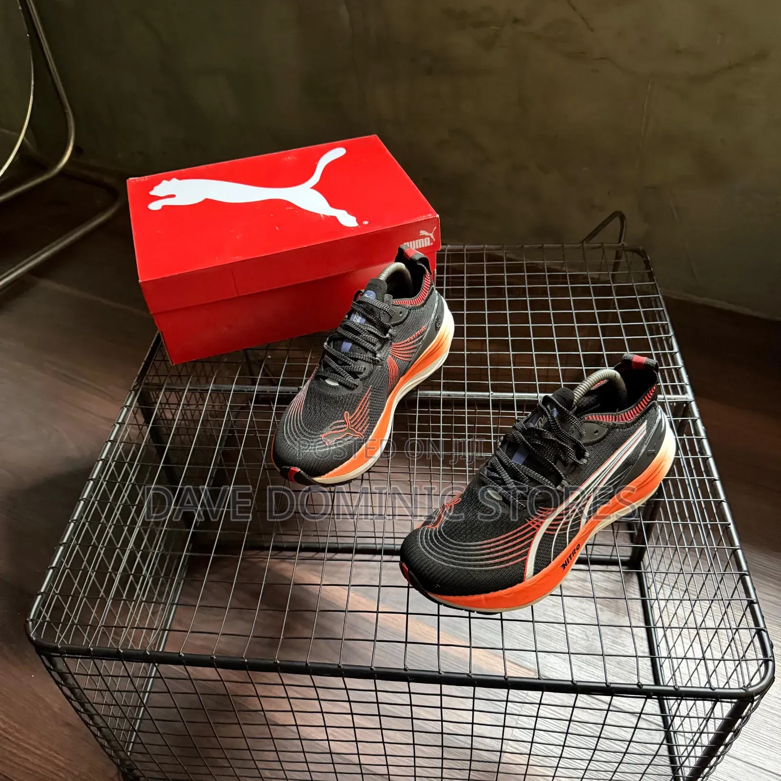 Cop the Puma Foreverrun Nitro 2 in Black Orange