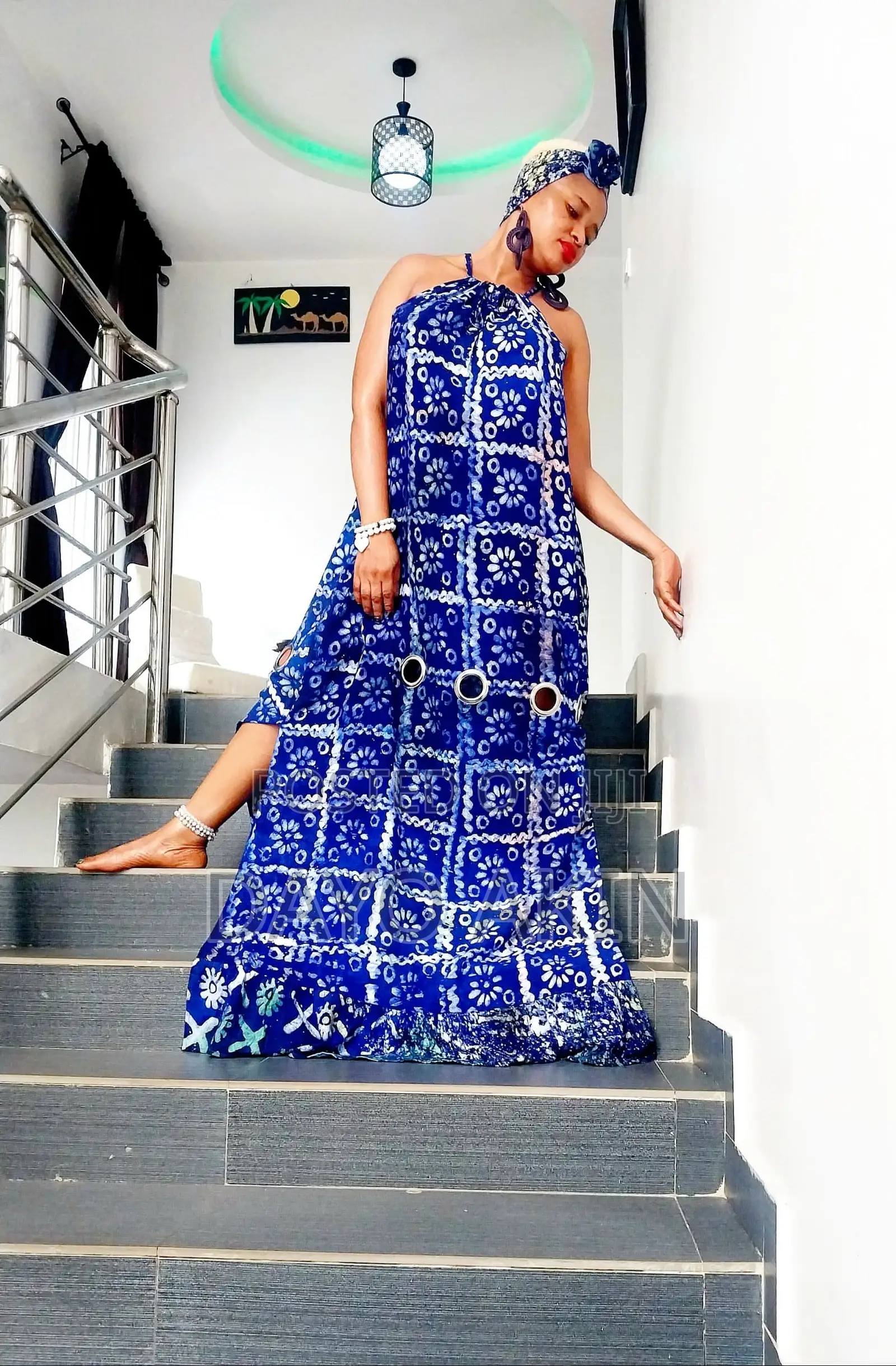 Alluring Adire Crepe