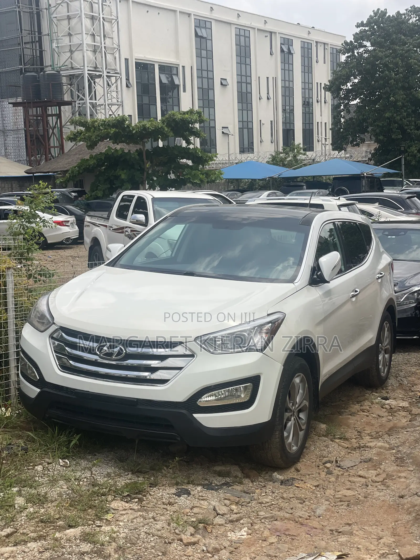 Hyundai Santa Fe 2014 White